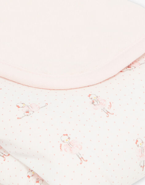 Baby Girl Pink Reversible Blanket DOMINIKA / 22H0AF11D4P307