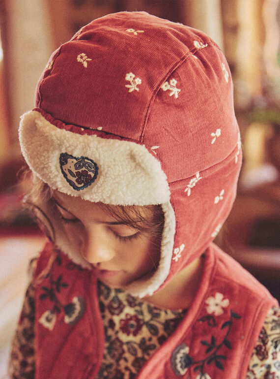 Red BEANY NLUCAPETTE / 25H4PFX1BON506