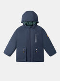 Navy PARKA LINUGAGE / 24H3PG61PAR070