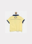 Yellow Polo shirt NAEDUSTIN / 18E1BGF1POL010