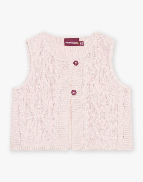 Sleeveless knitted cardigan DAMARION / 22H1BFU1CSMD319