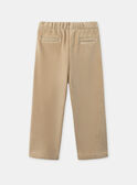Light beige PANTS NREPANETTE / 25H2PFY1PAN808
