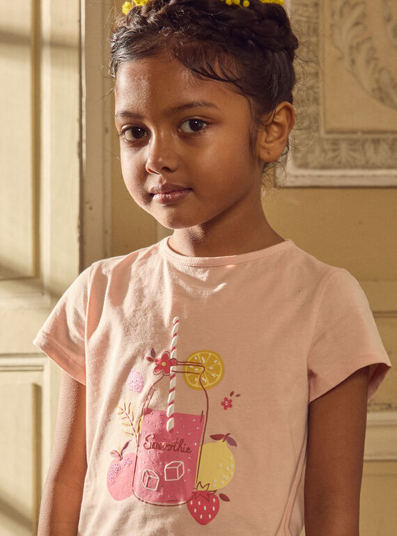 Pale rose TEE SHIRT SS MLAFRETTE / 25E2PFK2TMC301