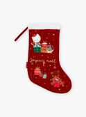 Red velvet Christmas sock GUOSCAR / 23H4BGG1ACDF511
