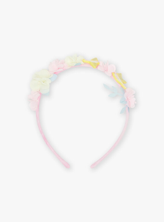 Child girl candy pink headband CEBLUETTE / 22E4PFQ6TET305