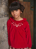 Red BLOUSE LALETTE / 24H2PFR1CHEF505