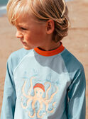 Blue sky UV TEE SHIRT MRUPOUAGE / 25E4PGC4TUV020