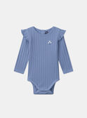 Greyish blue BODYSUIT MADALIA / 25E1BF81BOD205