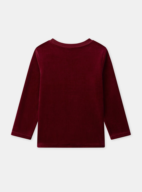 Dark burgundy PYJAMA NECAMIAGE / 25H5PGD4PYJ503