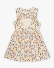 Orange print vanilla dress FLADRETTE / 23E2PFO2ROB114