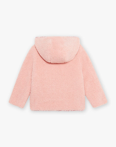 Reversible jacket with pink hood DRIPOETTE 1 / 22H2PFV3CAPD329