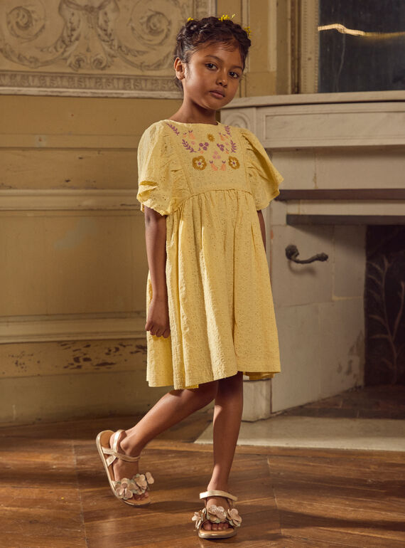 Yellow DRESS MLARODETTE / 25E2PFK2ROBB104