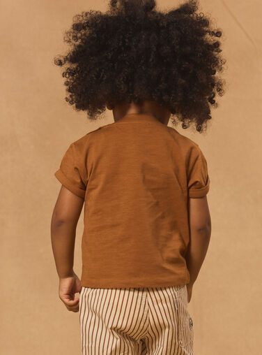 Brown TEE SHIRT Brown TEE SHIRT MAOSCAR / 25E1BGO1TEE802