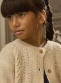 Ivory CARDIGAN LEICRETTE / 24H2PFT1CAR005