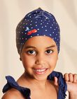 Navy blue swimming cap with white polka dots FRYBONETTE / 23E4PFL1D4Y070
