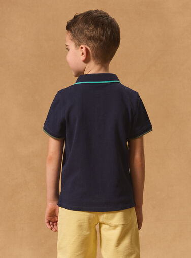 Navy POLO SHIRT Navy POLO SHIRT MMIBASAGE / 25E3PGT4POL070