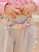 Sky pants with floral print belt FLEMETTE / 23E2PFS1PAN020