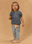 Violet blue BLOUSE MASOLENE / 25E1BFP1CHE221