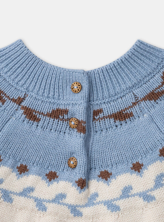 Heather beige PULLOVER LAROSE / 24H1BFS1PULA011