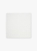 Flowered print vanilla diaper in double cotton gauze FUMARION / 23E0AFY1LAN114