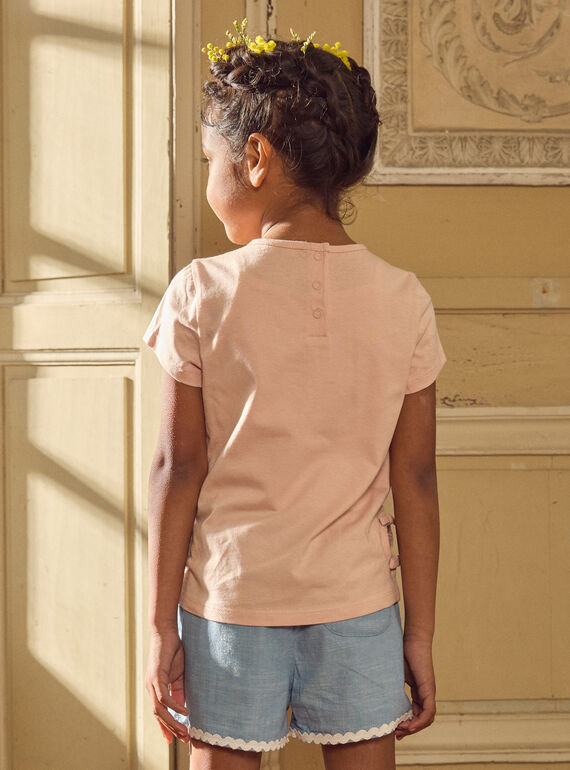 Pale rose TEE SHIRT SS MLAFRETTE / 25E2PFK2TMC301