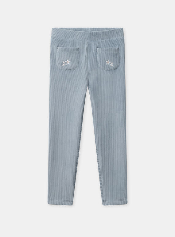 Sky blue LEGGINGS (bottom) NRALEGETTE / 25H2PFV1LG216