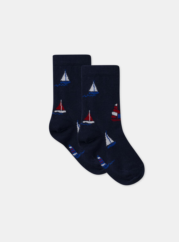 Navy SOCKS MOBATAGE / 25E4PGJ2SOQ070