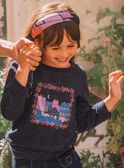 Camille Witt Limited Edition - Sequined navy sweater