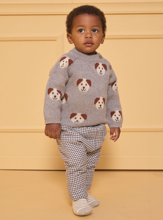 Heather grey PULLOVER LAOREL / 24H1BGQ1PUL943