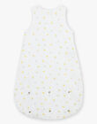 White turbuette with clouds and suns print FORELLE / 23E0AMT1TUR000