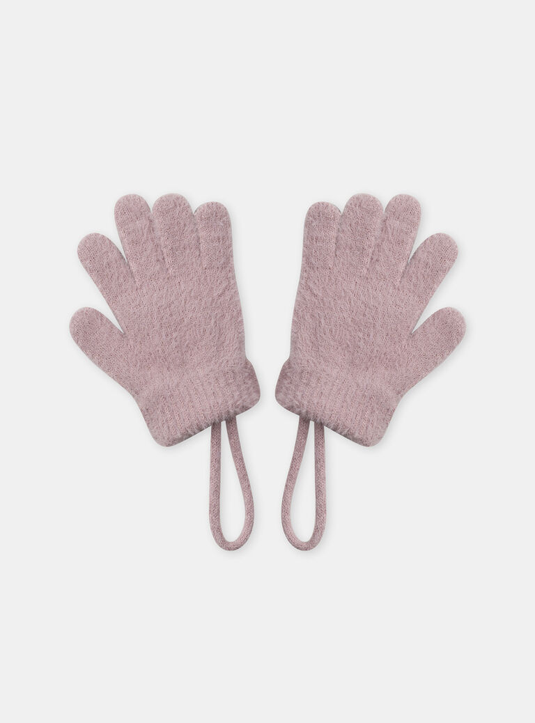 Old rose GLOVES & MITTENS NISUETTE / 25H4PFF2GAN303