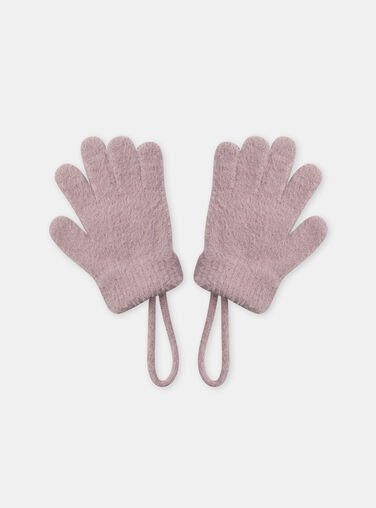 Old rose GLOVES & MITTENS NISUETTE / 25H4PFF2GAN303