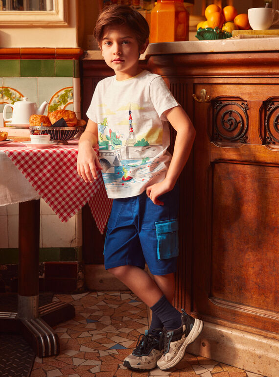 White TEE SHIRT SS KLAPLOCAGE / 24E3PGN3TMC000