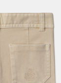 Light beige PANTS MEDIAGE / 25E3PG81PAN806