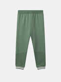 Green JOGGING PANTS LAESTAGE 2 / 24H3PGP4JGBG626