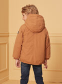 Light brown PARKA LINEBRAGE / 24H3PG63PAR804