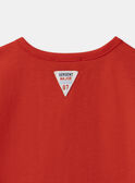 Red TEE SHIRT SS MAVASCO / 25E1BGQ1TMC050