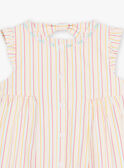 Baby Girl Ecru Dress CASIMONE / 22E1BFN2ROB811