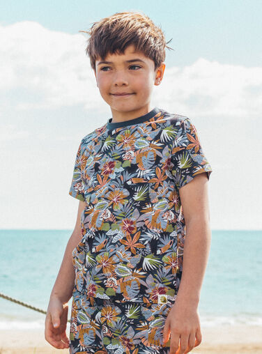 Navy TEE SHIRT SS MRATICHAGE / 25E3PGR1TMCC203