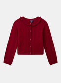 Red CARDIGAN NOMALETTE / 25H2PFP2CAR050