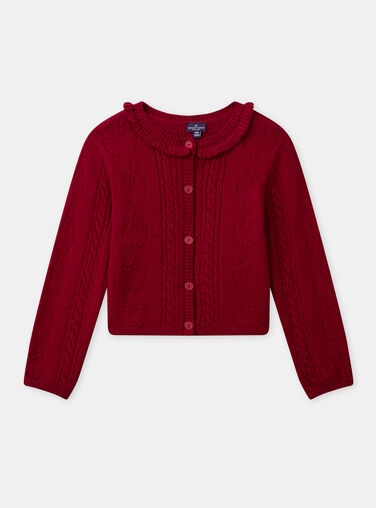 Red CARDIGAN NOMALETTE / 25H2PFP2CAR050