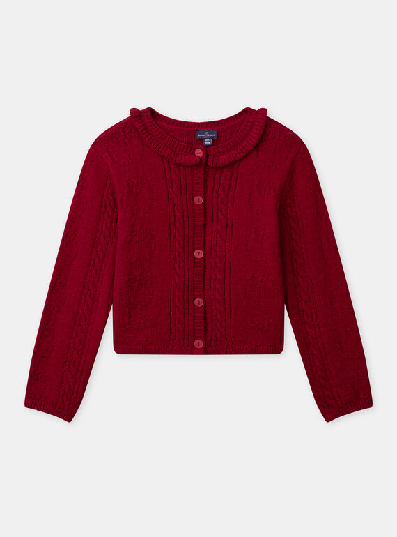 Red CARDIGAN NOMALETTE / 25H2PFP2CAR050