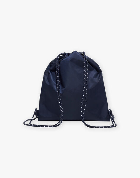 Blue and white striped backpack FRYSACAGE / 23E4PGL1BES070