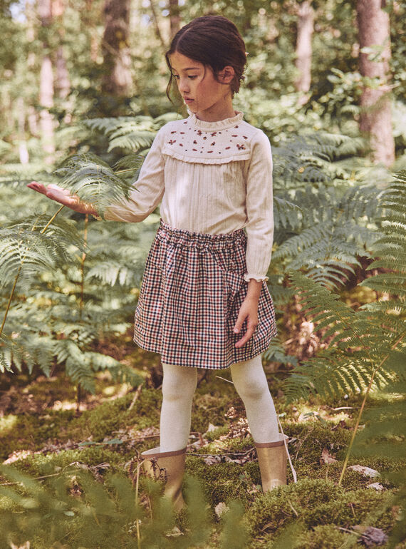 Ivory SKIRT NLEJUPETTE / 25H2PFT1JUP005