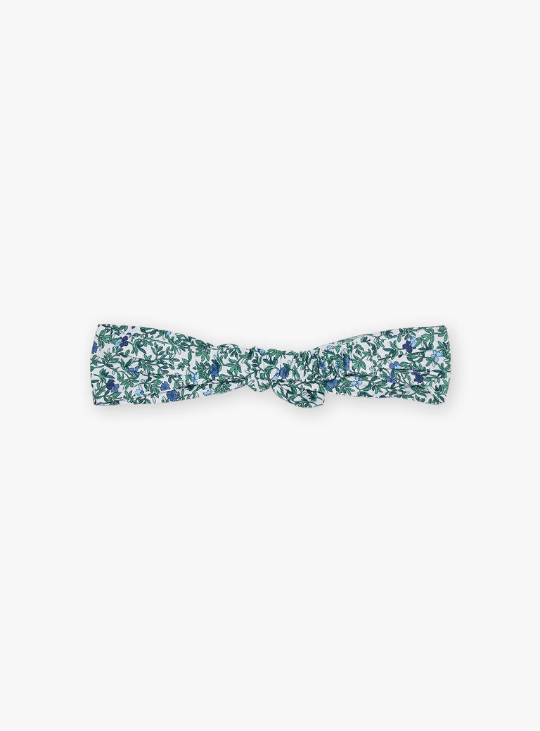 Floral print poplin headband Floral print poplin headband FUBANETTE / 23E4PFC2BAN001
