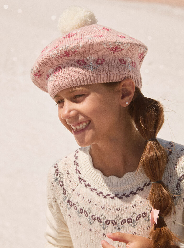 Pink BEANY NRABERETTE / 25H4PFV1BOND332