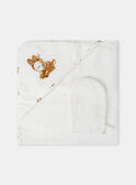 Off white HOODED BATH TOWEL - (BATH) MITT NOVICA / 25H0AM21POI001