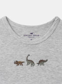 Heather grey UNDERWEAR TOP MLIBARDAGE / 25E5PG41HLI943
