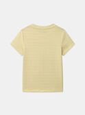 Straw yellow TEE SHIRT SS MLAFOAGE / 25E3PGK1TMC104