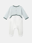 Off white BABYGROW LEARTHUR / 24H5BG36GRE001